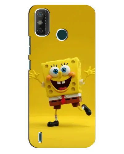 Чехол для TECNO Spark GO (2020) с картинкой «Позитивный Губка Боб»