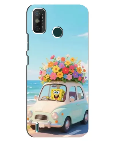 Чехол для TECNO Spark GO (2020) с картинкой «Автомобильное путешествие»