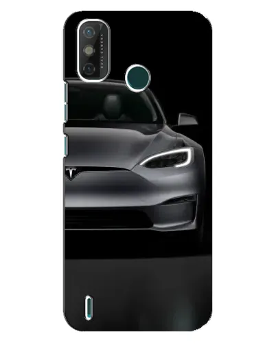 Чехол для TECNO Spark GO (2020) с картинкой «Tesla Model S Look»