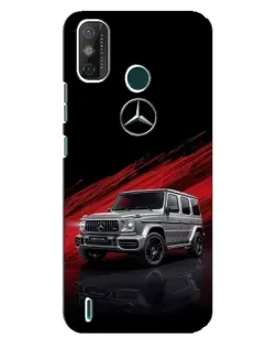 Чехол для TECNO Spark GO (2020) с картинкой «Mercedes G-Class красный»