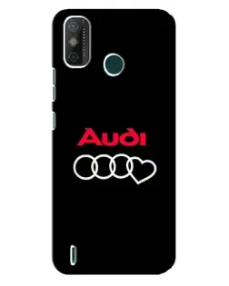 Чехол для TECNO Spark GO (2020) с картинкой «Логотип Audi Heart»