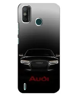 Чехол для TECNO Spark GO (2020) с картинкой «Audi — градиентный контур»