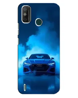 Чехол для TECNO Spark GO (2020) с картинкой «Audi — голубая энергия»