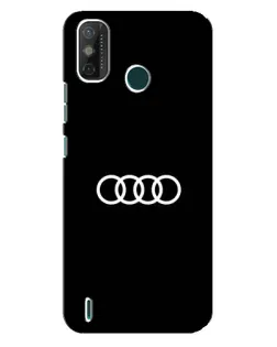 Чехол для TECNO Spark GO (2020) с картинкой «Audi White Logo»