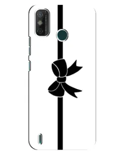 Чехол для TECNO Spark GO (2020) с картинкой «Вертикальный бант»
