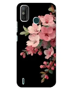 Чехол для TECNO Spark GO (2020) с картинкой «Розовая ветка сакуры»