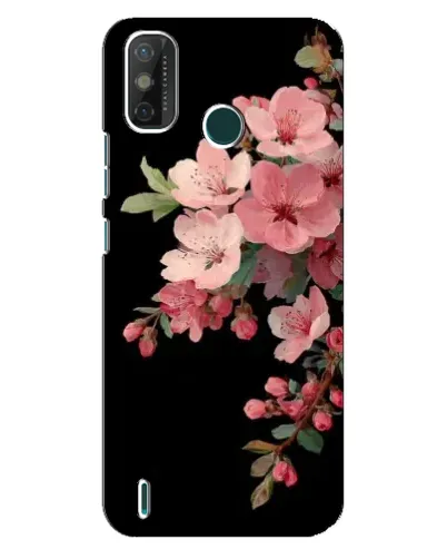 Чехол для TECNO Spark GO (2020) с картинкой «Розовая ветка сакуры»
