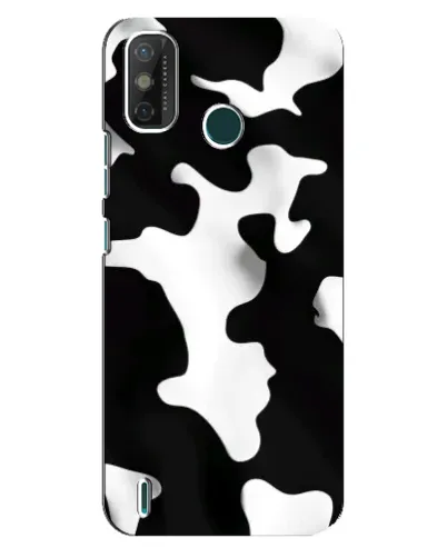 Чехол для TECNO Spark GO (2020) с картинкой «Черно-белое пятно»
