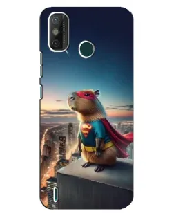 Чехол для TECNO Spark GO (2020) с картинкой «Капи-мен супергерой»