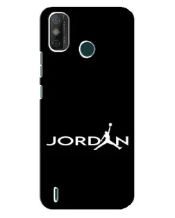 Чехол для TECNO Spark GO (2021) с картинкой «Jordan White Logo»