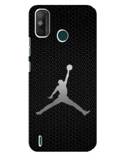 Чехол для TECNO Spark GO (2021) с картинкой «Jordan Dark Carbon»