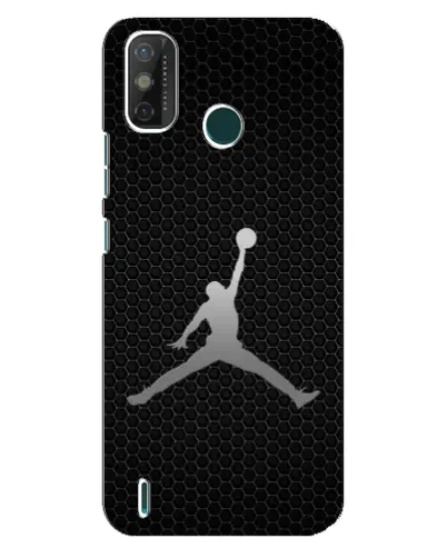 Чехол для TECNO Spark GO (2021) с картинкой «Jordan Dark Carbon»