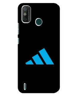 Чехол для TECNO Spark GO (2021) с картинкой «Adidas Cyan Logo»