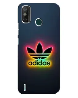 Чехол для TECNO Spark GO (2021) с картинкой «Неоновый Adidas»