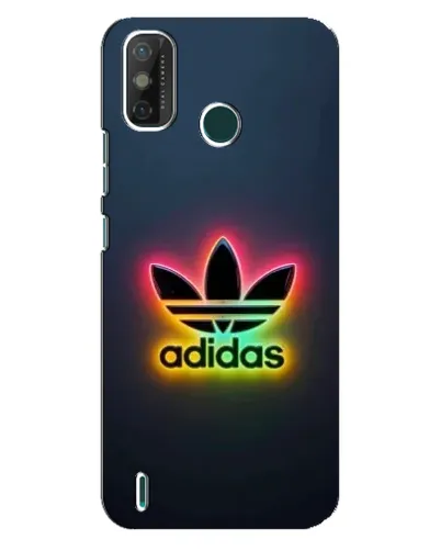 Чехол для TECNO Spark GO (2021) с картинкой «Неоновый Adidas»