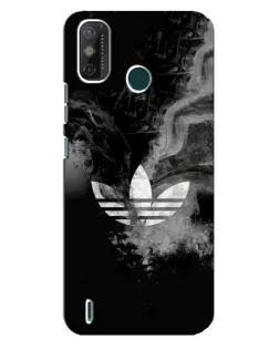 Чехол для TECNO Spark GO (2021) с картинкой «Абстрактный дым Adidas»