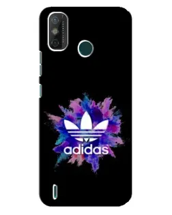 Чехол для TECNO Spark GO (2021) с картинкой «Взрыв красок Adidas»
