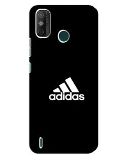 Чехол для TECNO Spark GO (2021) с картинкой «Черная классика Adidas»