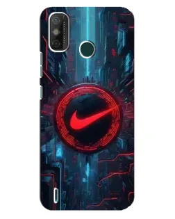 Чехол для TECNO Spark GO (2021) с картинкой «Техногенный стиль Nike»