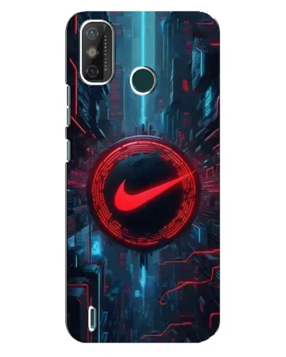 Чехол для TECNO Spark GO (2021) с картинкой «Техногенный стиль Nike»