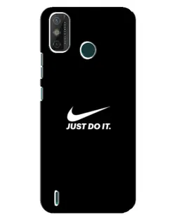 Чехол для TECNO Spark GO (2021) с картинкой «Минимализм от Nike»