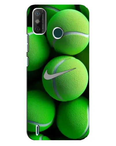 Чехол для TECNO Spark GO (2021) с картинкой «Теннисные мячи Найк»