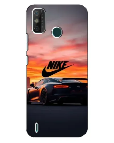 Чехол для TECNO Spark GO (2021) с картинкой «Nike и суперкар»