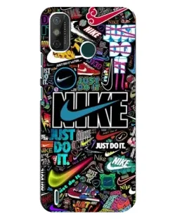 Чохол для TECNO Spark GO (2021) з картинкою «Яскравий колаж Nike»