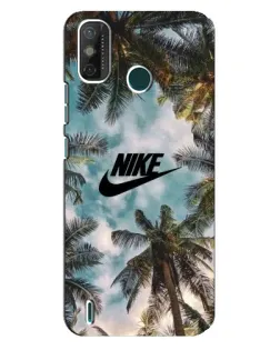 Чохол для TECNO Spark GO (2021) з картинкою «Тропічний принт Nike»