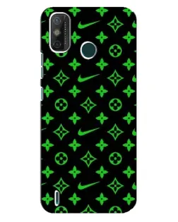 Чехол для TECNO Spark GO (2021) с картинкой «Неоновый принт LV»