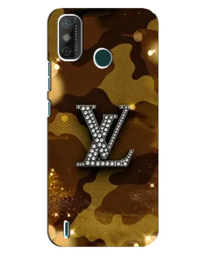 Чехол для TECNO Spark GO (2021) с картинкой «Камуфляжный Louis Vuitton»