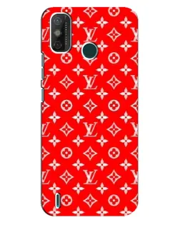 Чехол для TECNO Spark GO (2021) с картинкой «Яркий паттерн LV»