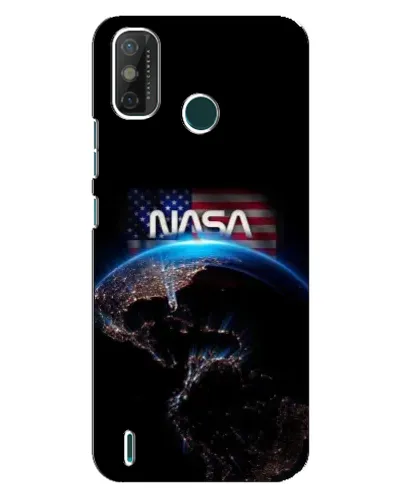 Чехол для TECNO Spark GO (2021) с картинкой «Земля из космоса NASA»