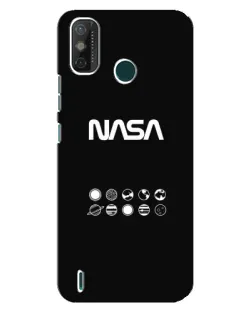 Чехол для TECNO Spark GO (2021) с картинкой «NASA — технический принт»
