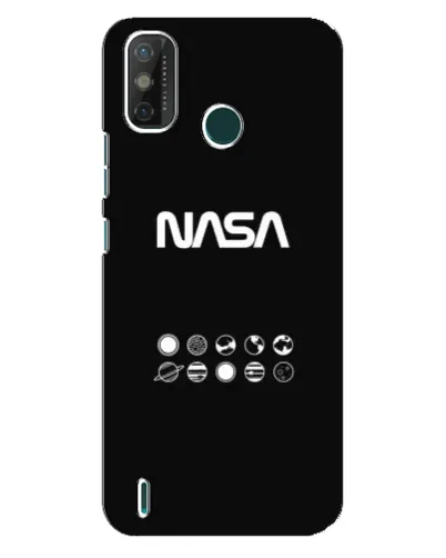 Чехол для TECNO Spark GO (2021) с картинкой «NASA — технический принт»