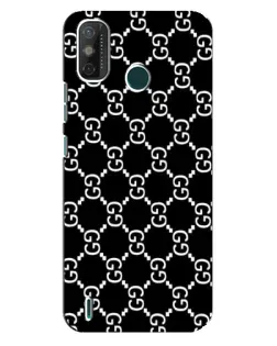 Чехол для TECNO Spark GO (2021) с картинкой «Gucci — сетчатый паттерн»