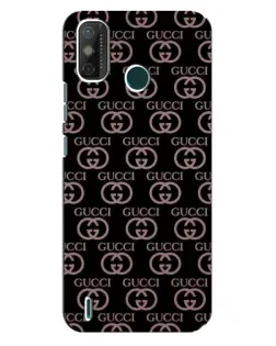 Чехол для TECNO Spark GO (2021) с картинкой «Классическая монограмма Gucci»