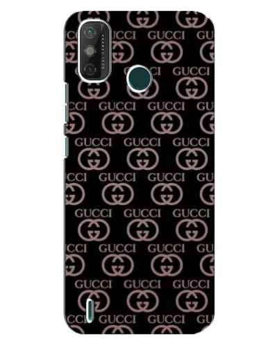 Чехол для TECNO Spark GO (2021) с картинкой «Классическая монограмма Gucci»
