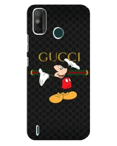 Чехол для TECNO Spark GO (2021) с картинкой «Микки Маус Gucci»