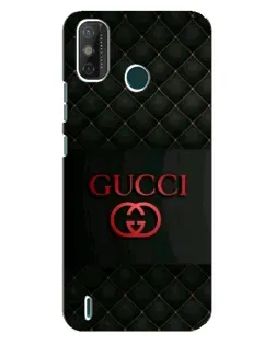 Чехол для TECNO Spark GO (2021) с картинкой «Gucci — стеганый черный»