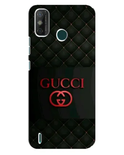 Чехол для TECNO Spark GO (2021) с картинкой «Gucci — стеганый черный»