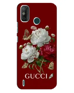 Чехол для TECNO Spark GO (2021) с картинкой «Gucci —  сад»
