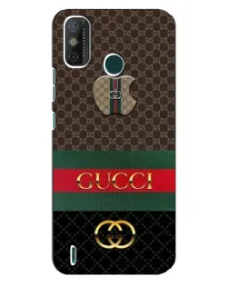 Чехол для TECNO Spark GO (2021) с картинкой «Gucci — брендированный десерт»