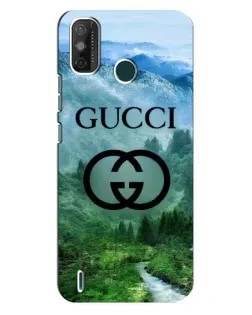 Чехол для TECNO Spark GO (2021) с картинкой «Gucci — горный пейзаж»