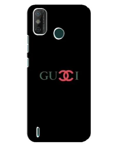 Чехол для TECNO Spark GO (2021) с картинкой «Gucci — красный градиент»