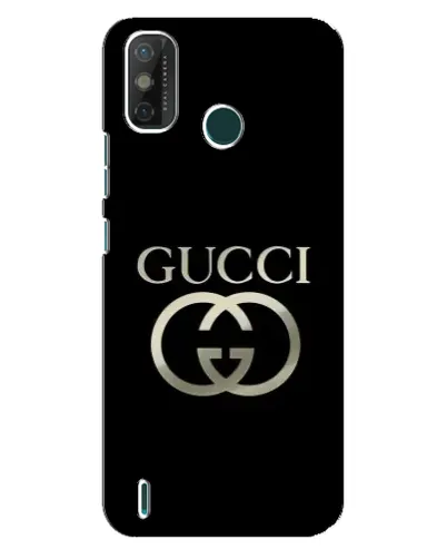 Чехол для TECNO Spark GO (2021) с картинкой «Gucci — золото на черном» Чехол для TECNO Spark GO (2021) с картинкой «Gucci — золото на черном»