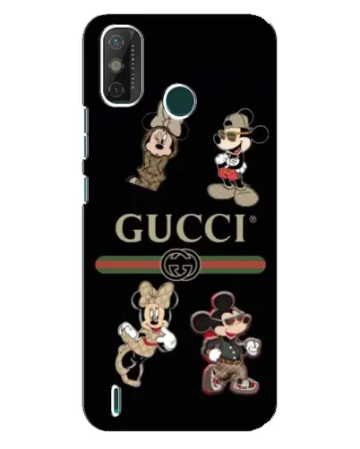 Чехол для TECNO Spark GO (2021) с картинкой «Gucci — герои Disney и монограмма» Чехол для TECNO Spark GO (2021) с картинкой «Gucci — герои Disney и монограмма»