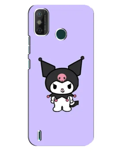 Чехол для TECNO Spark GO (2021) с картинкой «Kuromi — нежный фиолетовый»