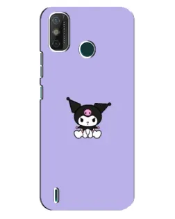 Чехол для TECNO Spark GO (2021) с картинкой «Kuromi — фиолетовый минимализм»