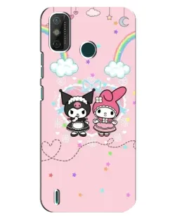 Чехол для TECNO Spark GO (2021) с картинкой «My Melody и Kuromi»